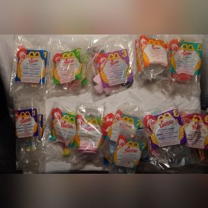 90s Vintage Barbie McDonald's Happy Meal Toy 1-8